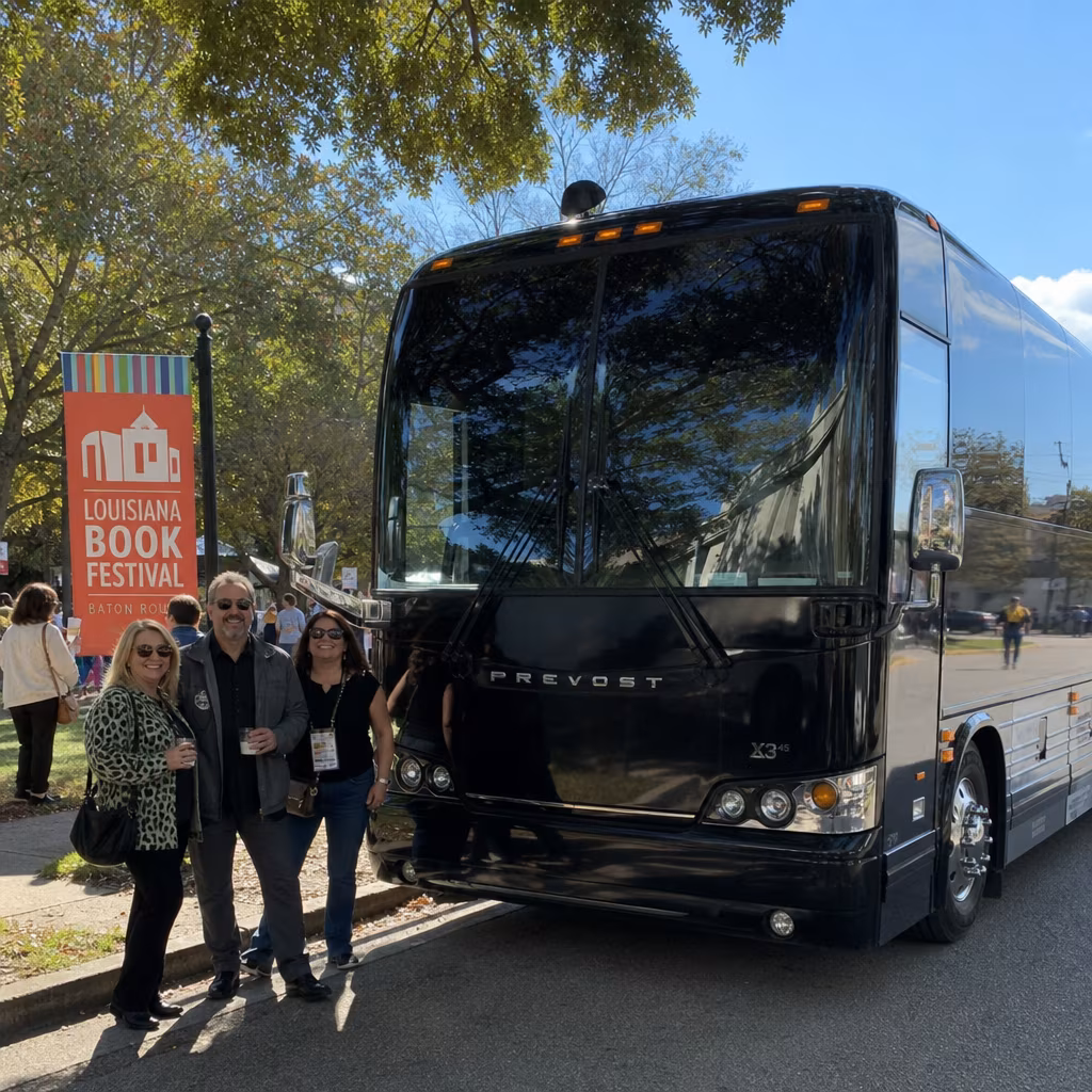 The Complete Guide to Louisiana Book Festival Group Transportation