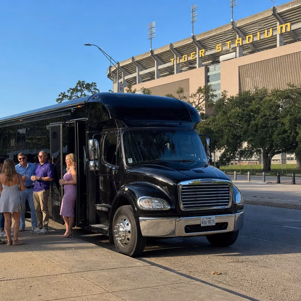 Rent a Bus to LSU Tiger Stadium
