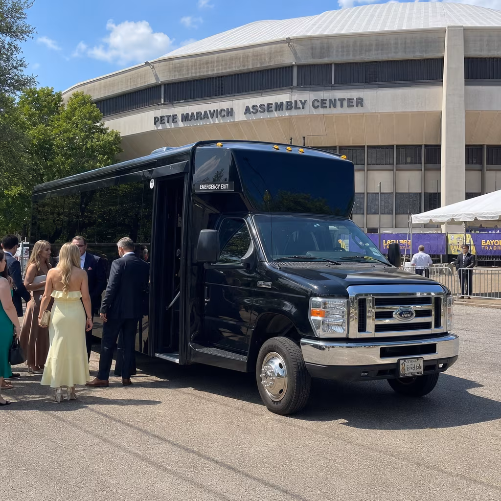 Rent a Bus to the Pete Maravich Assembly Center (PMAC)