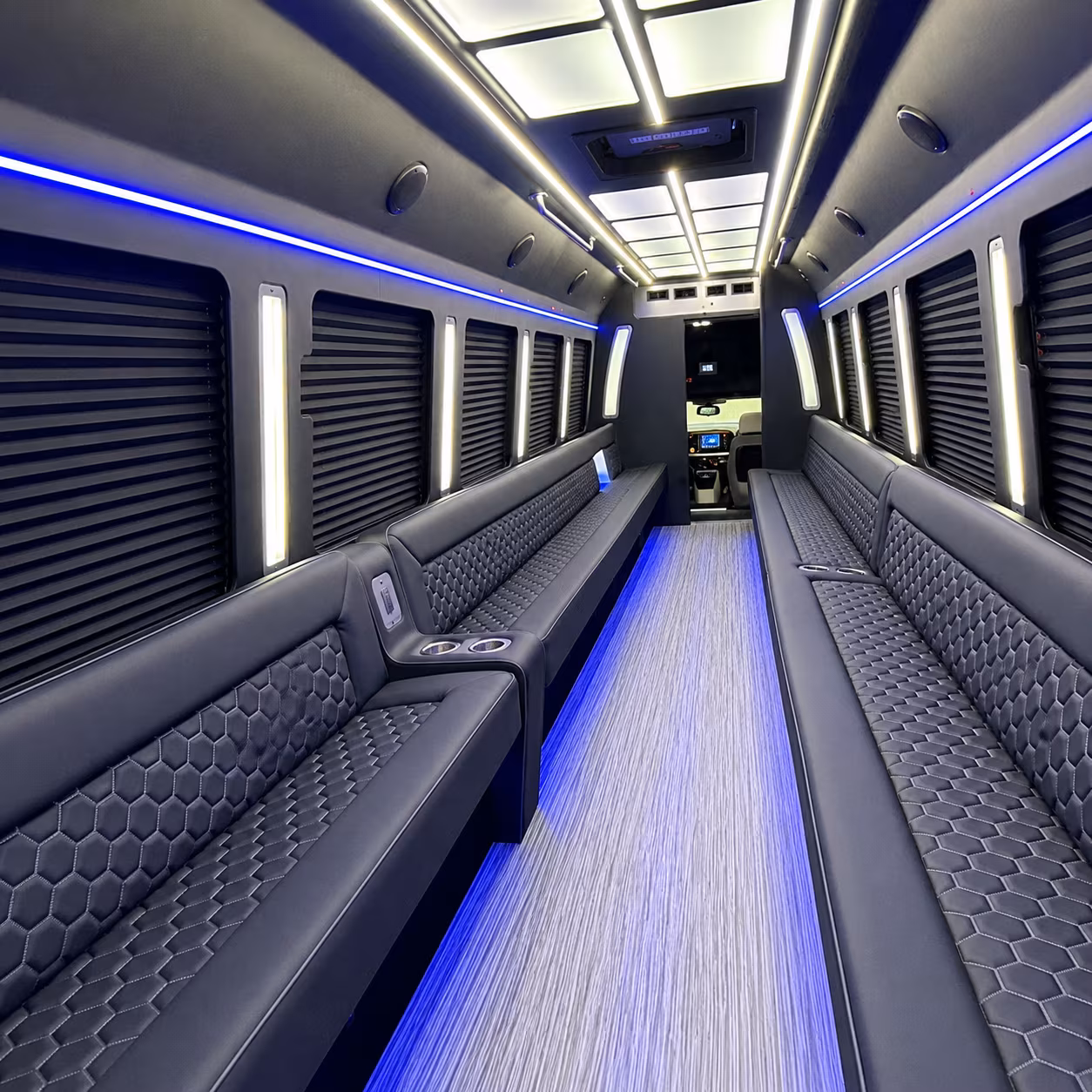 Baton Rouge Concert & Music Festival Transportation party bus exterior