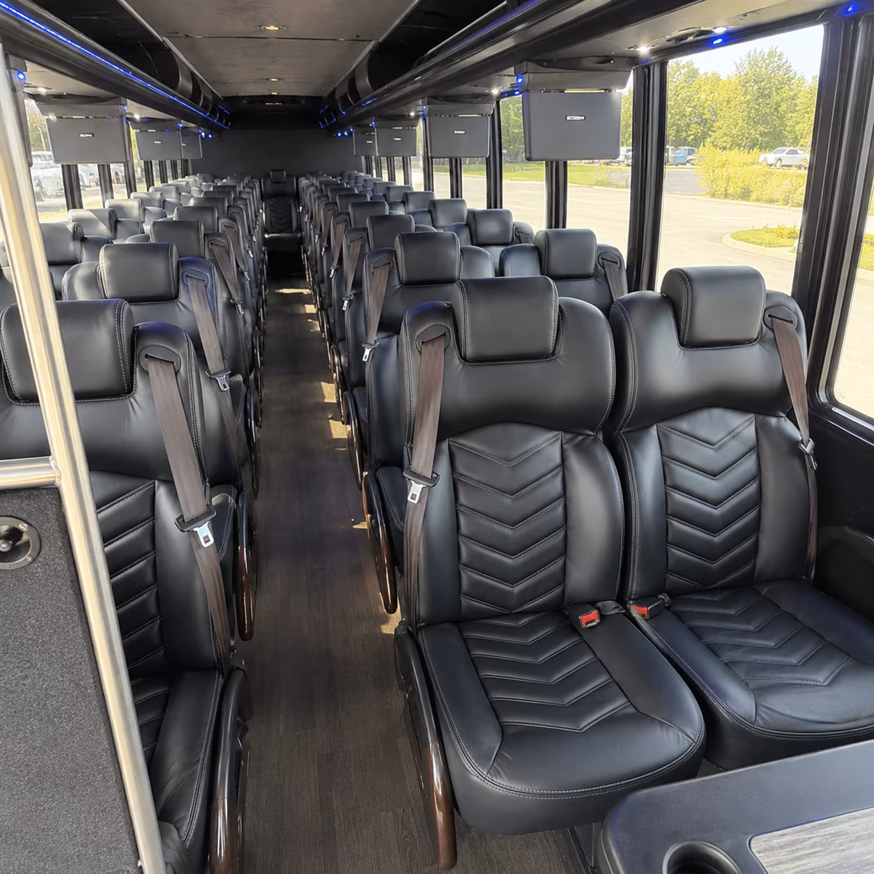 Baton Rouge Corporate Transportation party bus exterior