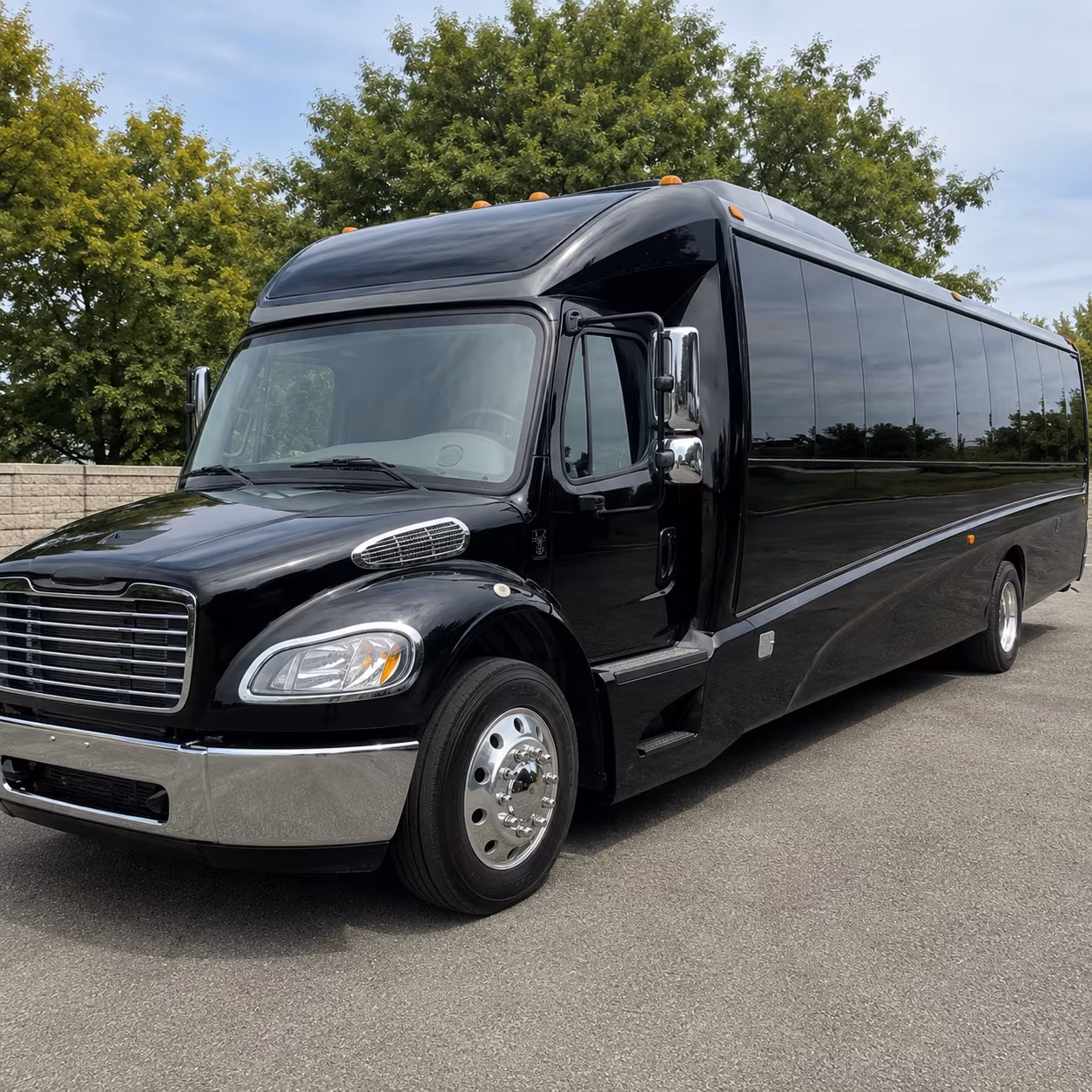 Baton Rouge Corporate Transportation party bus exterior