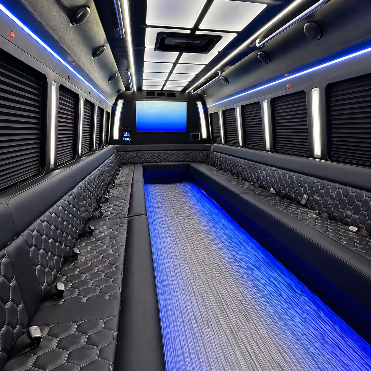 Baton Rouge Winery Tour & Pub Crawl Transportation party bus exterior