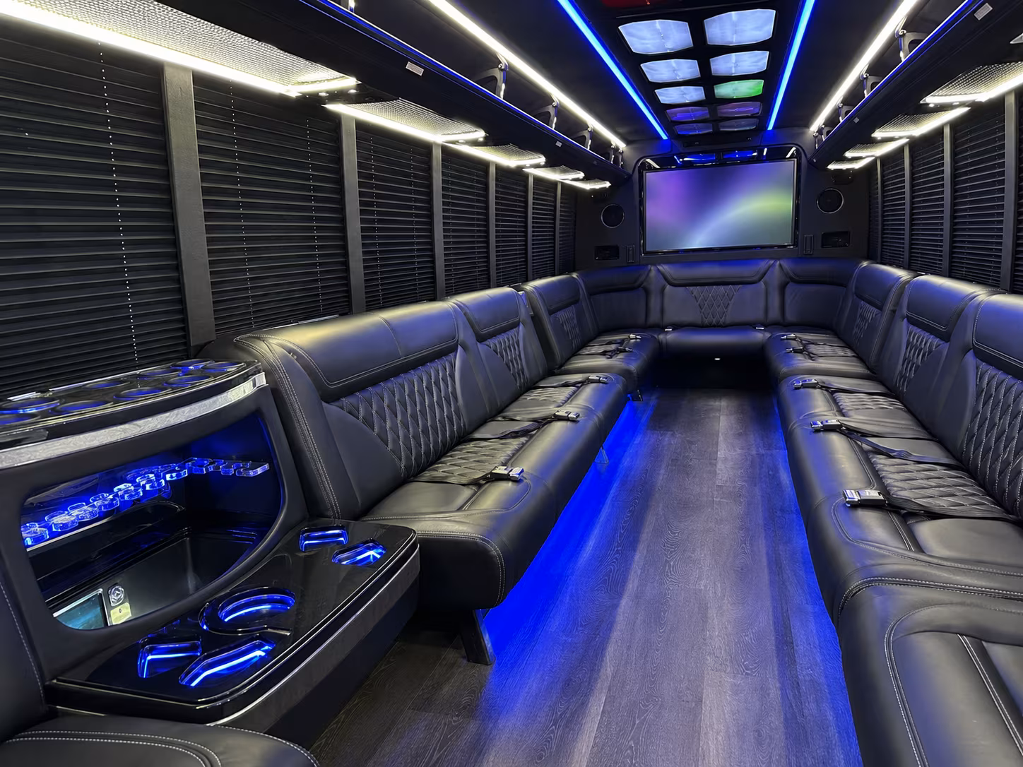 Baton Rouge Winery Tour & Pub Crawl Transportation onboard seating