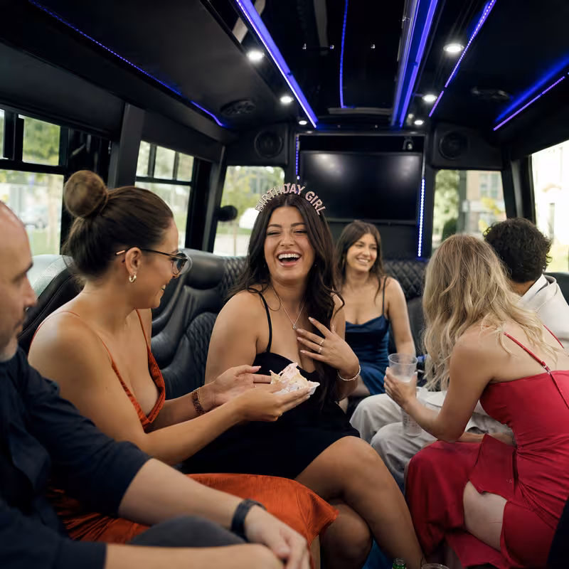 Baton Rouge Birthday Transportation fleet vehicle