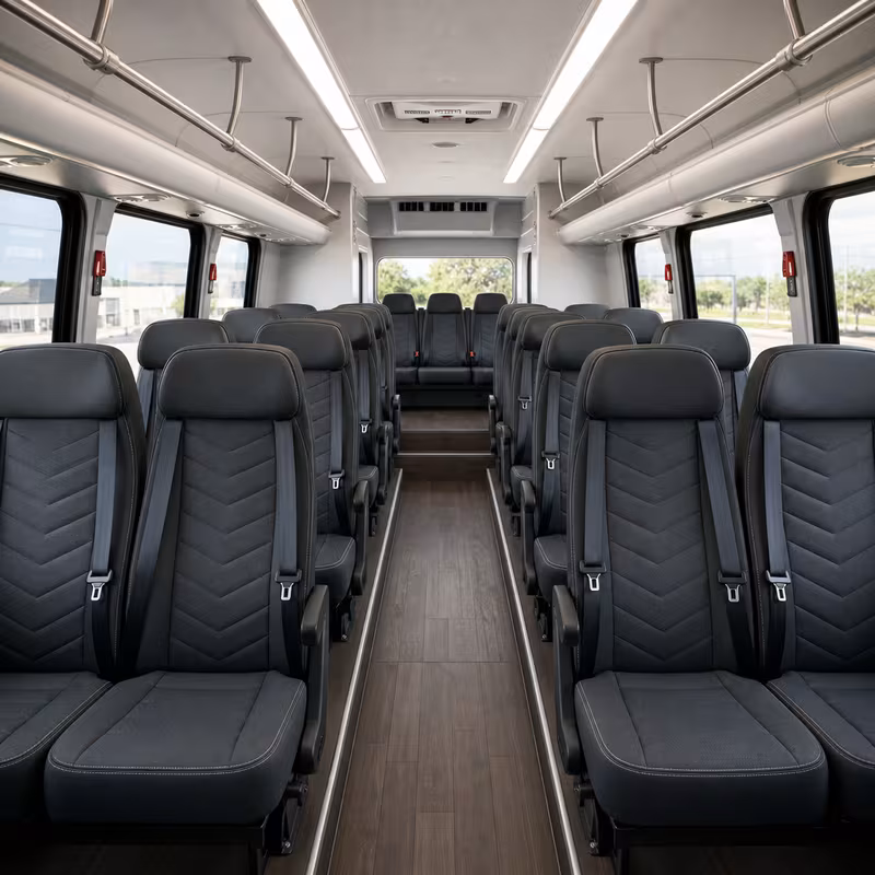 minibus interior