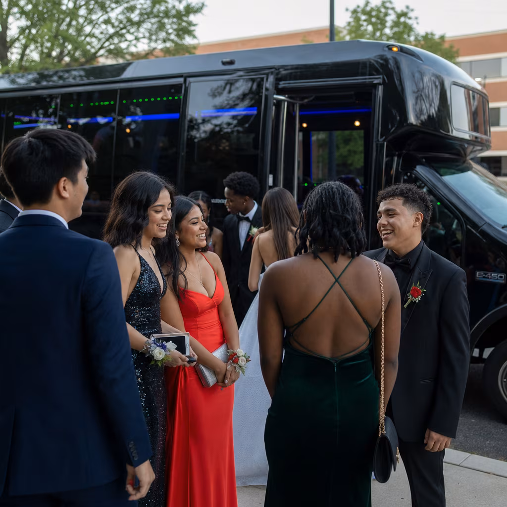 Baton Rouge Prom Party Bus Rental