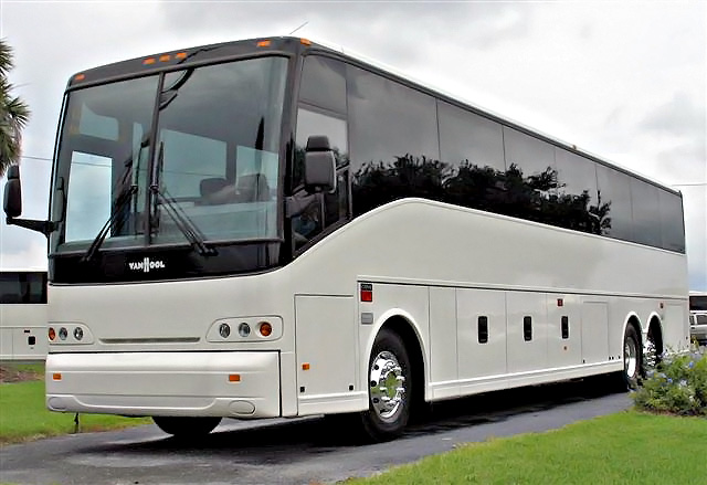 Baton Rouge 56 Passenger Charter Bus